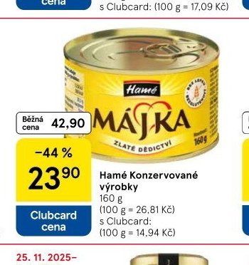 Hamé Konzervované výrobky