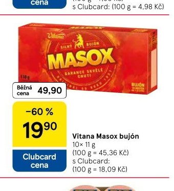 Vitana Masox bujón