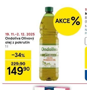 Ondoliva Olivový olej z pokrutin