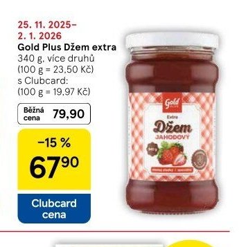 Gold Plus Džem extra
