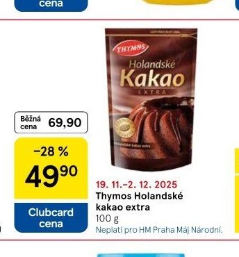 Thymos Holandské kakao extra