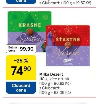 Milka Dezert