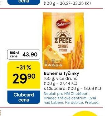Bohemia Tyčinky
