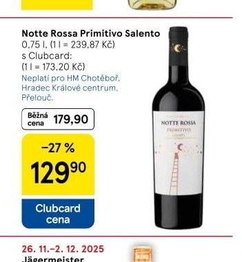 Notte Rossa Primitivo Salento