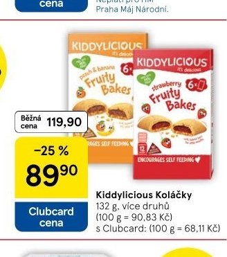 Kiddylicious Koláčky