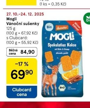 Mogli Vánoční sušenky