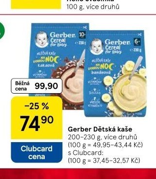 Gerber Dětská kaše