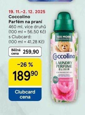 Coccolino parfém na praní