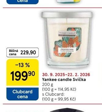 Yankee candle Svíčka