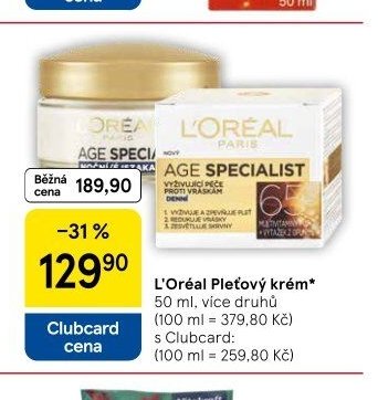 L'Oréal Pleťový krém