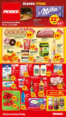 akční leták Penny Market 27.11.2025-3.12.2025