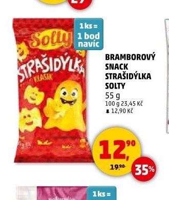 Bramborový snack Strašidýlka Solty
