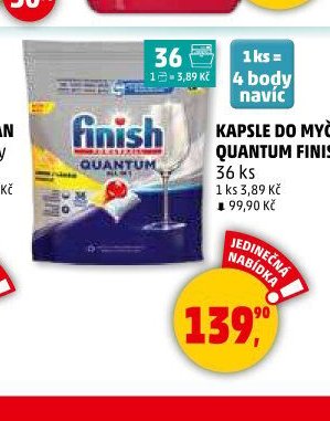 KAPSLE DO MYČKY QUANTUM FINISH