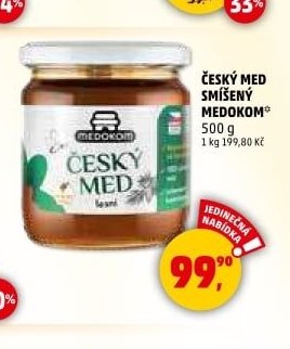 Český med smíšený Medokom
