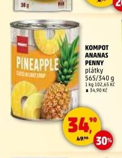 Kompot ananas Penny
