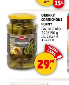 Okurky Cornichons Penny