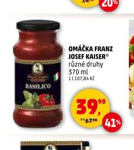 Omáčka Franz Josef Kaiser