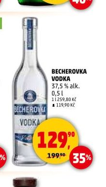 Becherovka Vodka 37,5% alk. 0,5 l