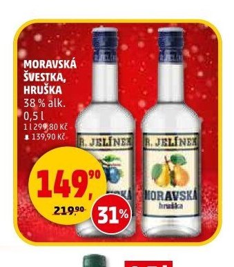 Moravská švestka, hruška