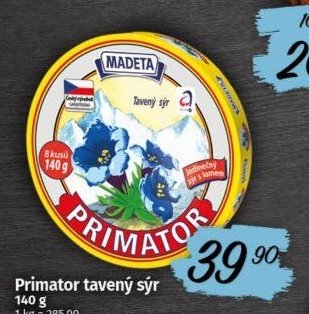 Primator tavený sýr
