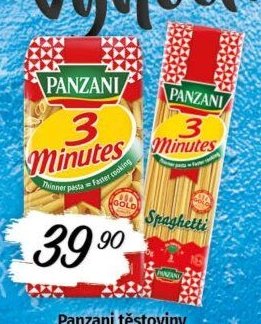 Panzani těstoviny