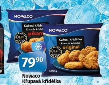 Nowaco Křupavá křidélka 500 g