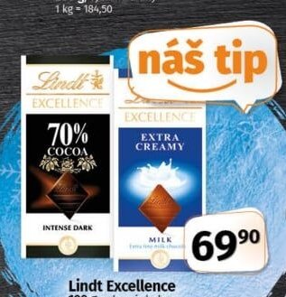 Lindt Excellence 100 g