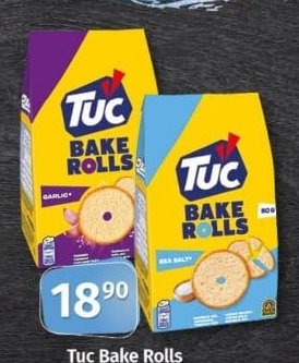 Tuc Bake Rolls 80 g