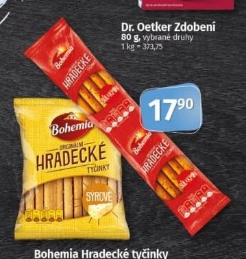 Bohemia Hradecké tyčinky 90 g/100 g