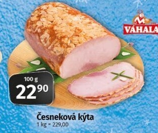 Česneková kýta Váhala