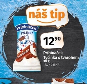 Dezert tyčinka Pribináček