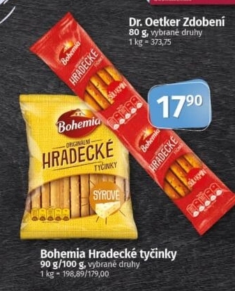 Hradecké tyčinky Bohemia