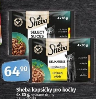 Kapsičky pro kočky Sheba