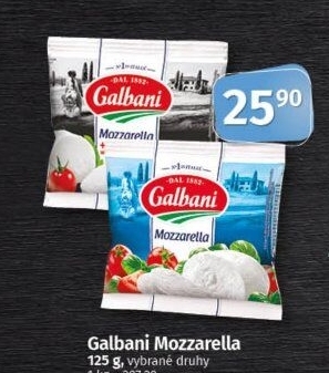 Sýr Mozzarella Galbani
