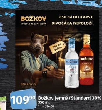 Vodka Jemná Božkov