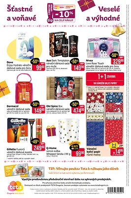 akční leták Teta drogerie 27.11.2025-27.12.2025