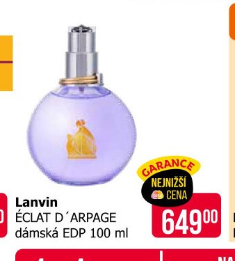Lanvin ÉCLAT D´ARPAGE dámská EDP 100 ml