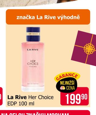 La Rive Her Choice EDP 100 ml