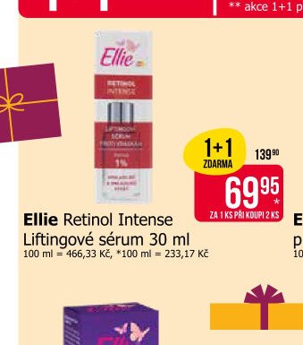 Ellie Retinol Intense Liftingové sérum 30 ml