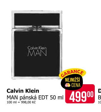 Calvin Klein MAN pánská EDT 50 ml
