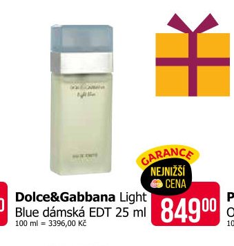 Dolce&Gabbana Light Blue dámská EDT 25 ml