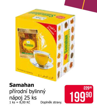 Ajurvédský čaj Samahan
