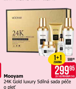 Dárková kazeta dámská 24K Gold Luxury Mooyam