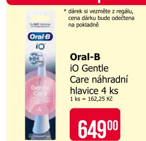 Náhradní hlavice Oral-B iO Gentle Care