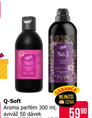 Parfém na prádlo Q Soft