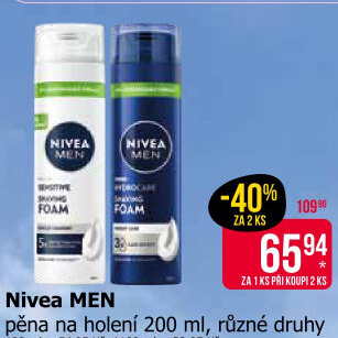 Pěna na holení pánská Men Nivea