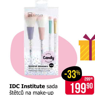 Sada štětců na make up IDC INSTITUTE