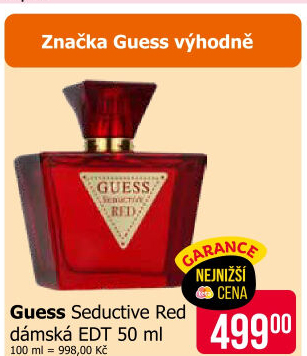 Toaletní voda dámská Seductive Red Guess