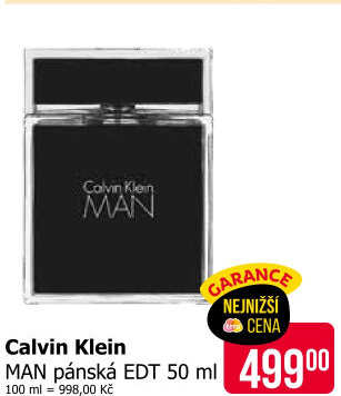 Toaletní voda pánská Man Calvin Klein