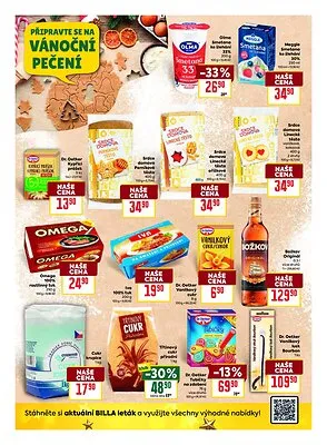 akční leták BILLA 26.11.2025-2.12.2025